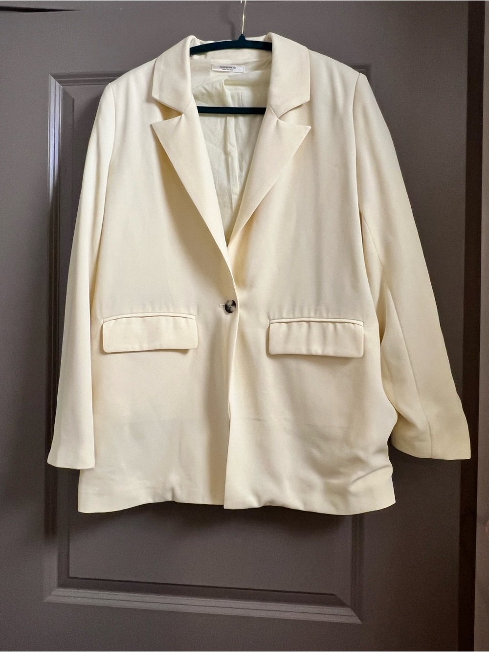 Peppermayo Cream Blazer Size 4